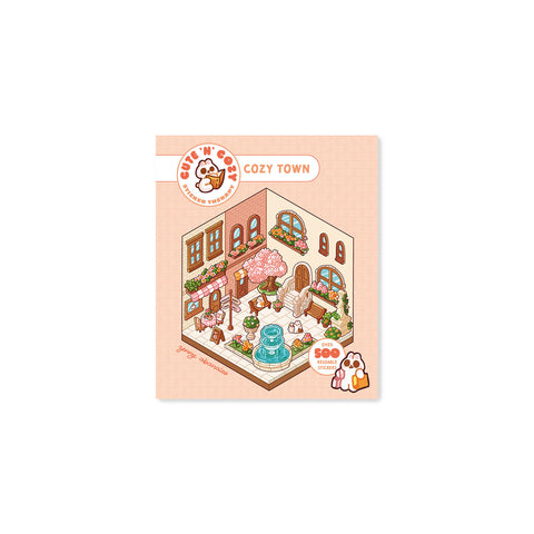 Cute 'n' Cozy Sticker Therapy: Cozy Town