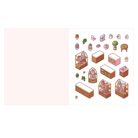 Cute 'n' Cozy Sticker Therapy: Cozy Town