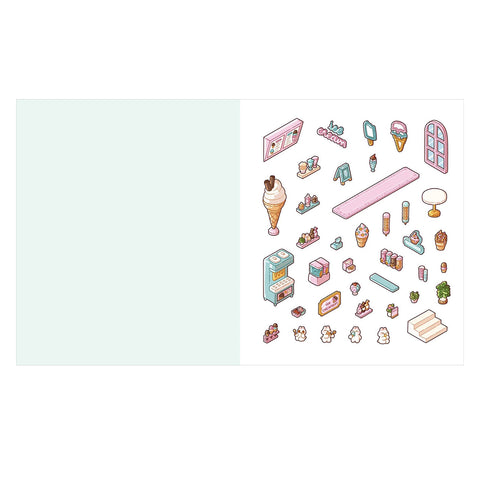 Cute 'n' Cozy Sticker Therapy: Cozy Town