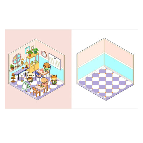 Cute 'n' Cozy Sticker Therapy: Coffee Shops