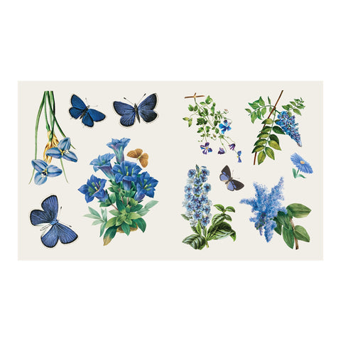 The Sticker Treasury of Butterflies and Blooms