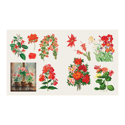 The Sticker Treasury of Butterflies and Blooms