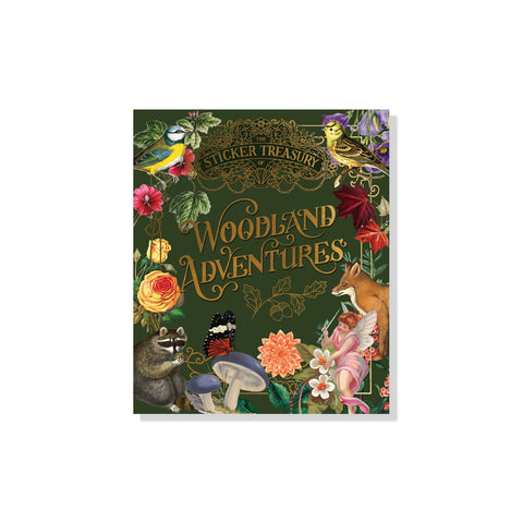 The Sticker Treasury of Woodland Adventures