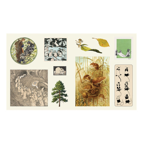 The Sticker Treasury of Woodland Adventures