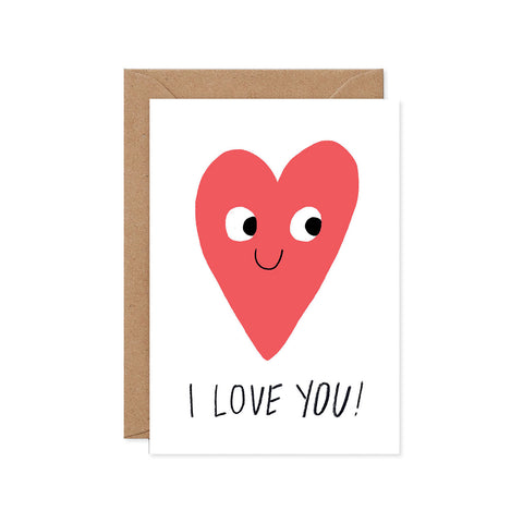 I Love You Greeting Card