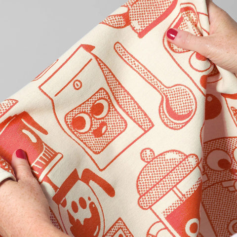 Coffee Time Tea Towel