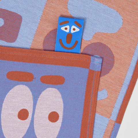 Making Faces Tea Towel