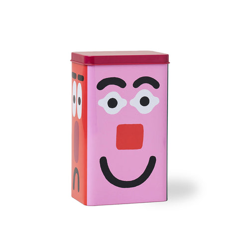 Faces Coffee Storage Tin