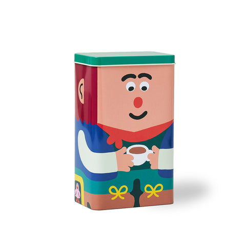 Lil Guy and Coffee Storage Tin