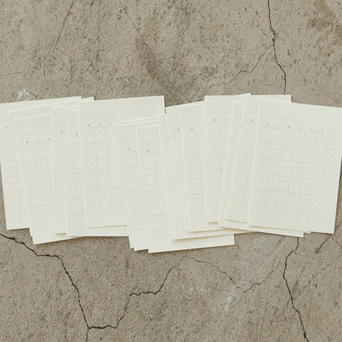 Undated Diary Stickers