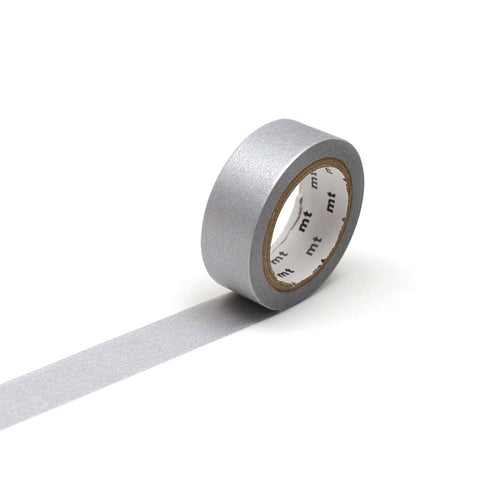 Silver Washi Tape Single Roll