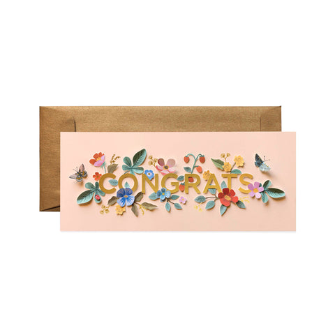 Cut Paper Congrats