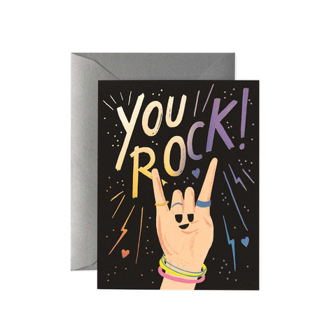You Rock Greeting Card